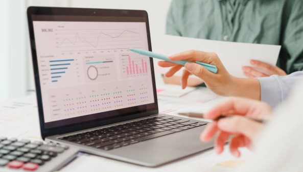Marketing results chart